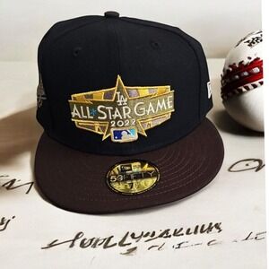 Los Angeles Dodgers Men's 59FIFTY Fitted All Star Game Cap AH4 Black Size 7 1/2‎